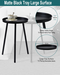 AOJEZOR table en situation dans une chambre, chevet pratique