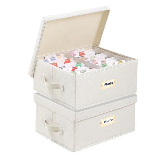 Aokeyee vue avant de la boîte, rangement compact et élégant