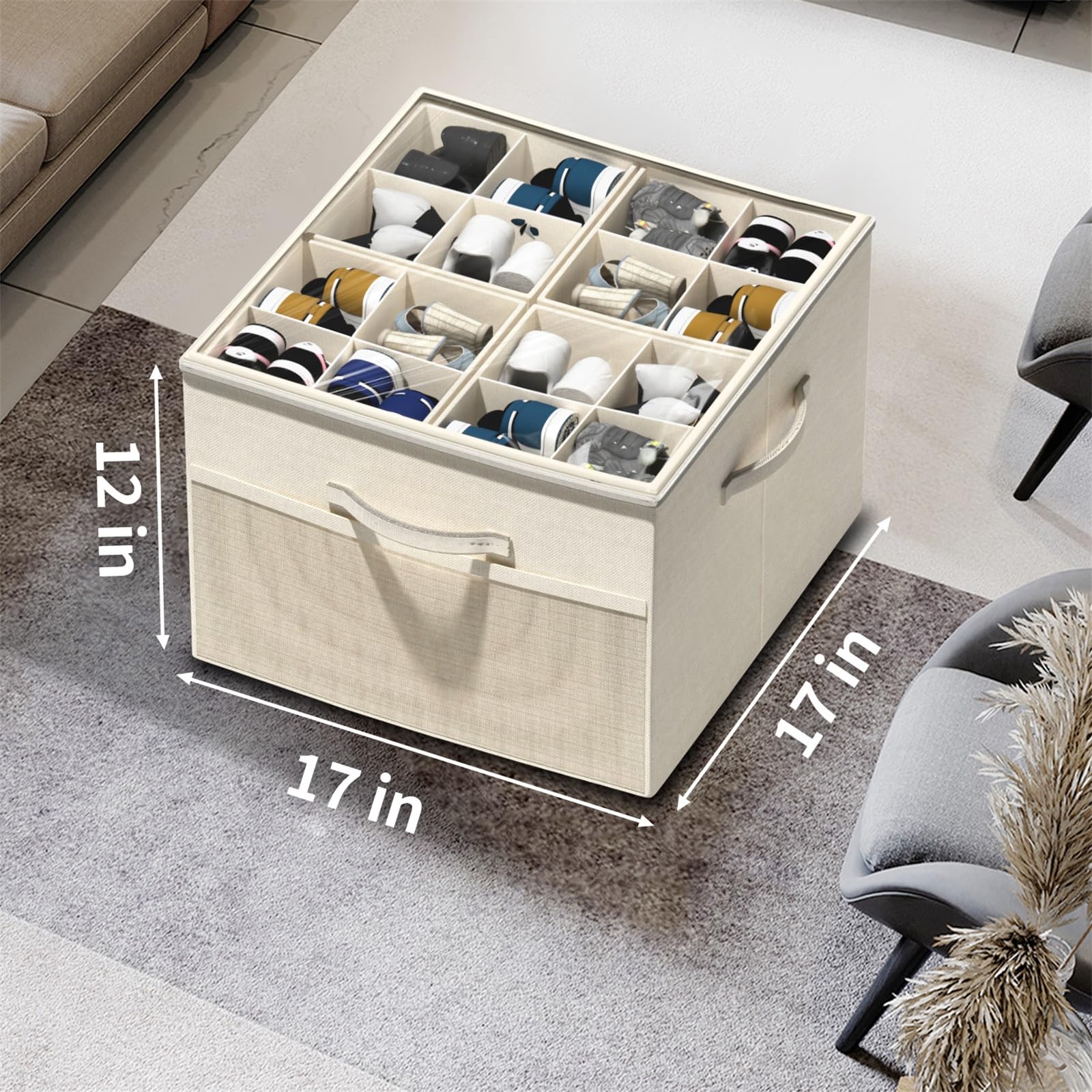Aokeyee comparaison avec chaussures montre capacité jusqu'à 16 paires