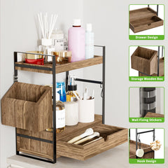 Aollewoiti tiroir ouvert pour ranger petits soins et accessoires