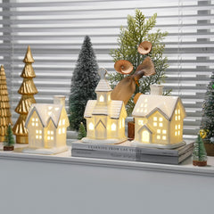 AOMOONOA maisons allumées illuminent décor et créent ambiance cosy