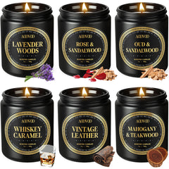 AOOVOO coffret 6 bougies emballage élégant offre cadeau immédiat