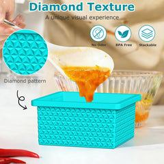 Aopigavi gros plan sur texture diamant en silicone, prise en main améliorée