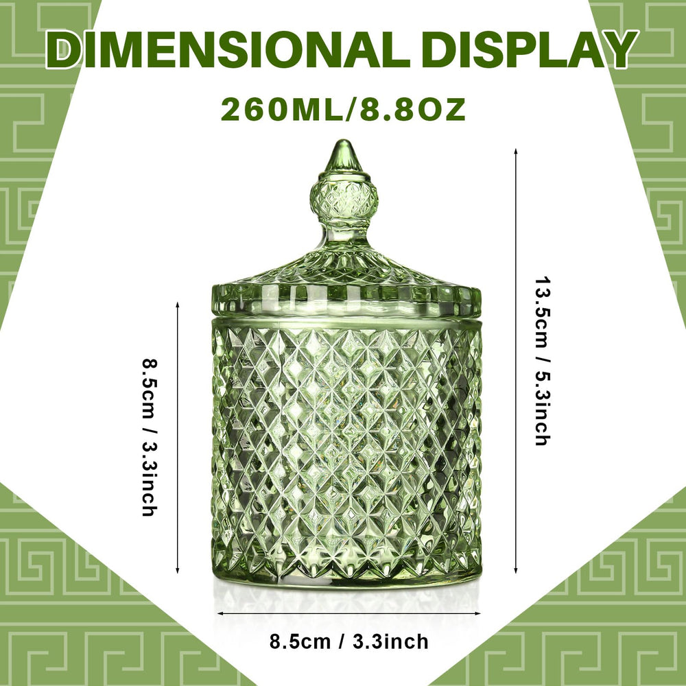 Aoriher gros plan des facettes en verre révélant texture et brillance