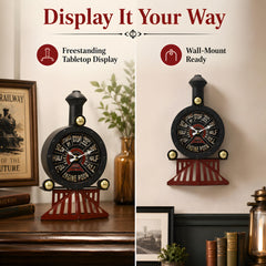 AOROTOE horloge cadran sous verre montrant lisibilité et charme