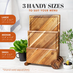 Apace Living petite planche pour portions, démontrant échelle et praticité
