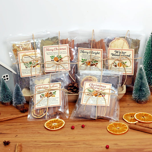 Apragaz face du coffret montrant les six sachets pour atmosphère festive