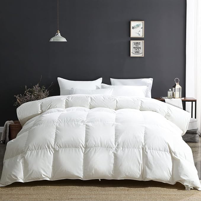 APSMILE couette oversized king vue face confort moelleux