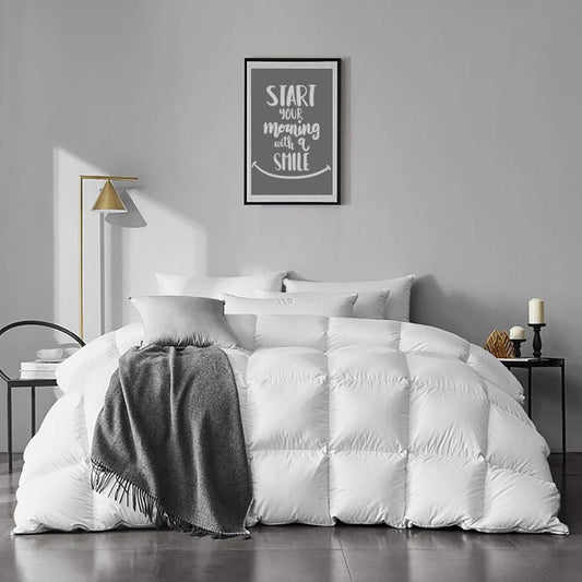 APSMILE couette twin entière montrant l’aspect moelleux et le confort naturel