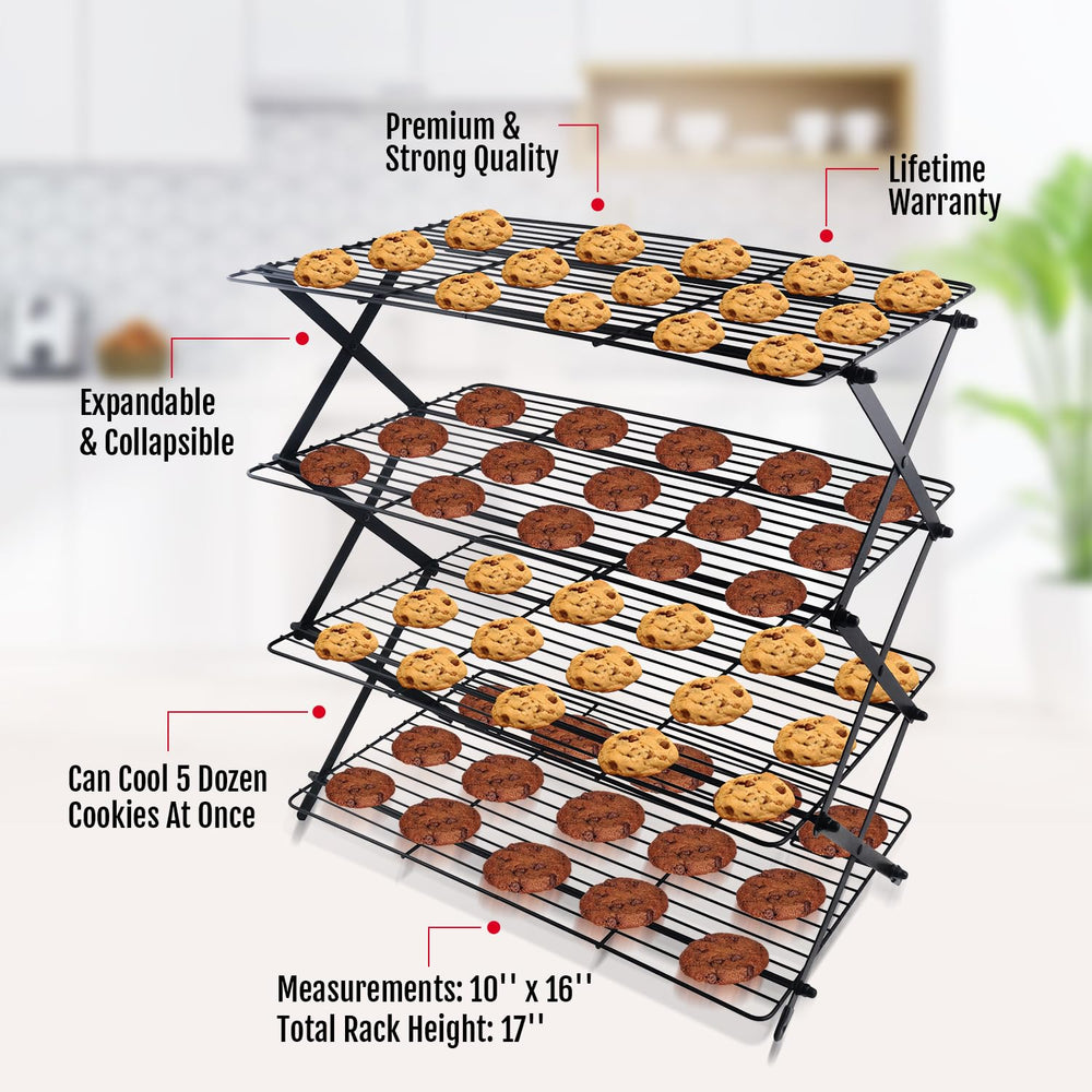 ARBELLE INNOVATIONS grille en usage avec biscuits, refroidissement rapide