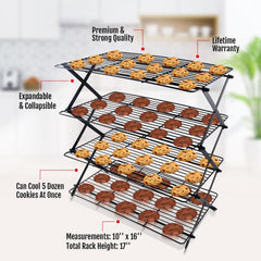 ARBELLE INNOVATIONS grille en usage avec biscuits, refroidissement rapide