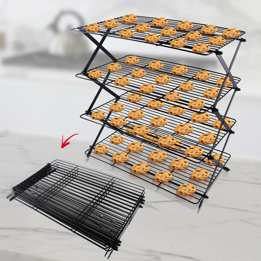 ARBELLE INNOVATIONS vue frontale de la grille quatre niveaux, gain d'espace