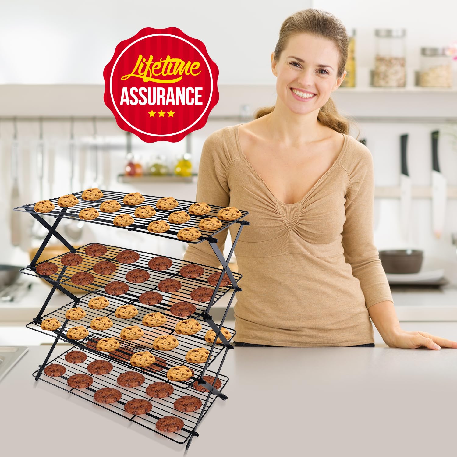 ARBELLE INNOVATIONS plateaux empilés vides, rangement modulable