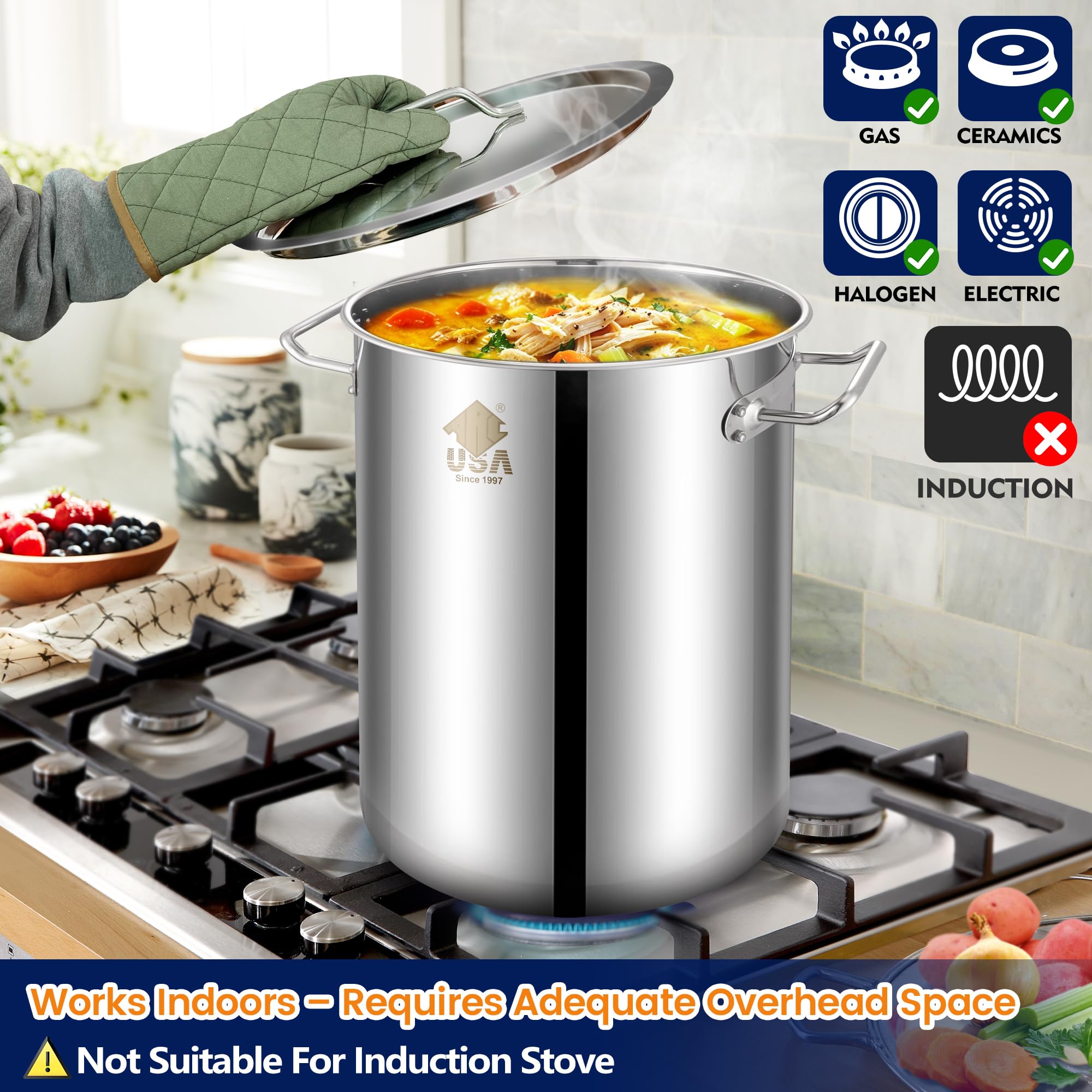 ARC Advanced Royal Champion tube vapeur et grille pour cuisson uniforme