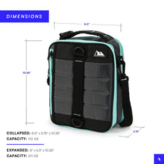 Arctic Zone Titan compartiment ouvert avec repas organisé, isolation et hygiène