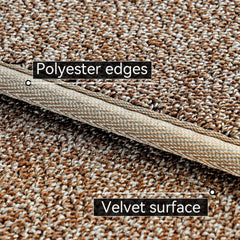 AREDO gros plan fibres douces montrant texture bas poil, confort sous les pieds