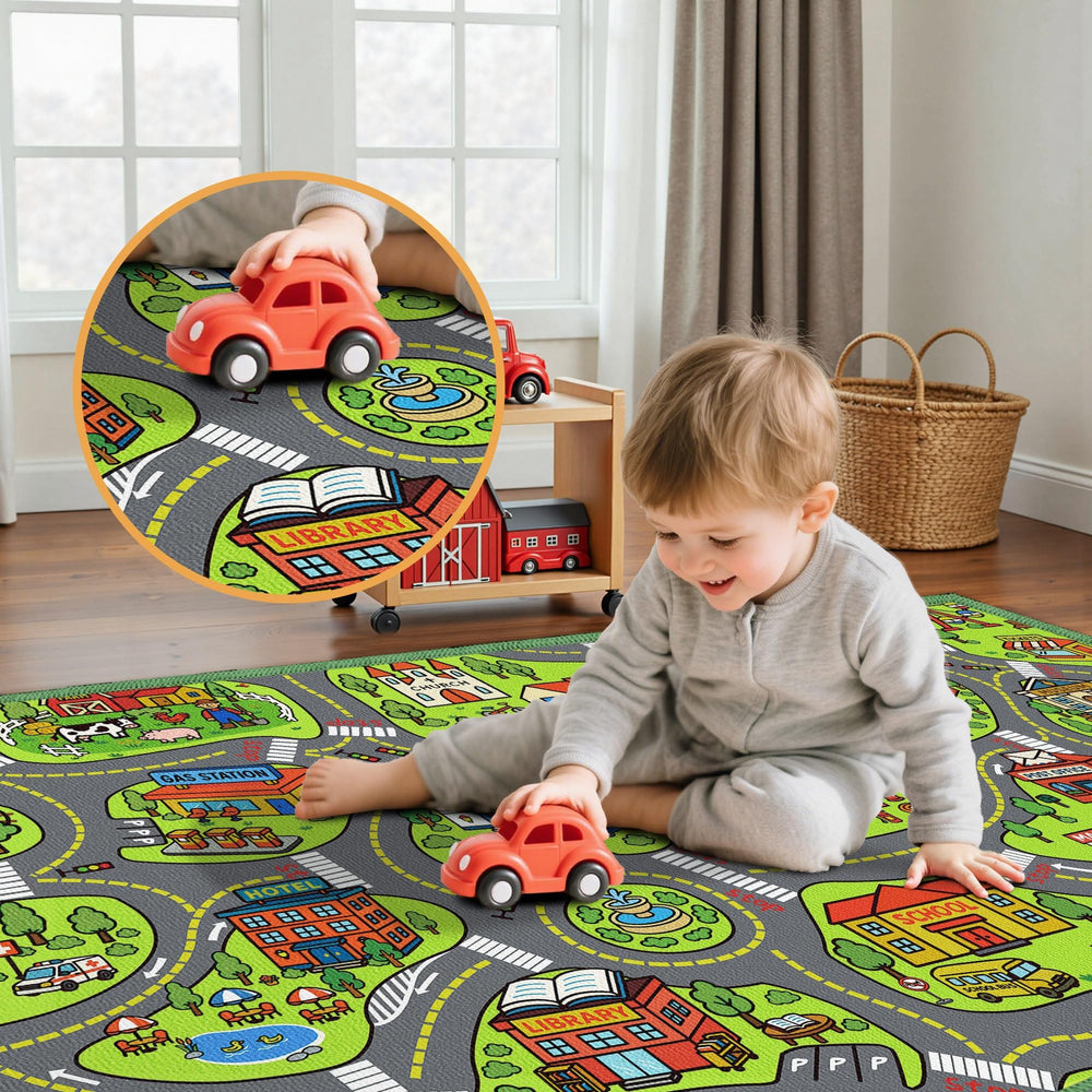 Arenarug tapis plié pour rangement compact, facilité de transport et stockage