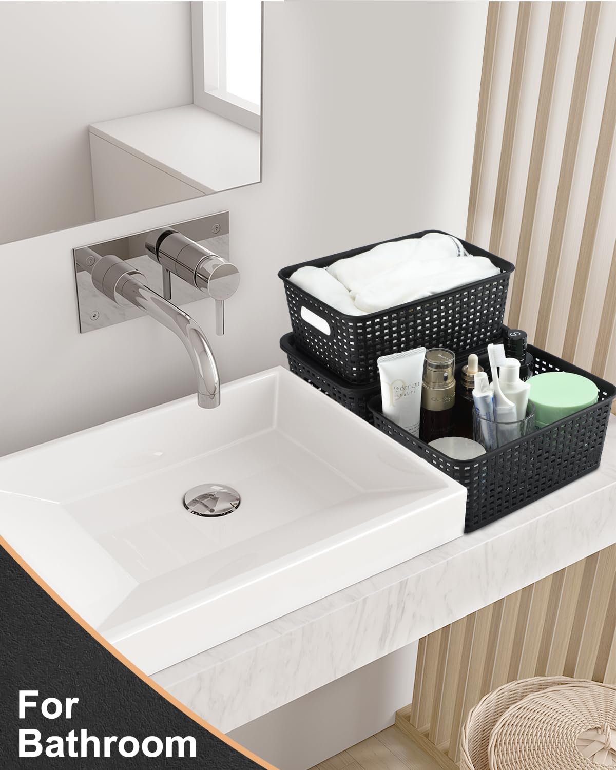 AREYZIN rangement de salle de bain gardant cosmétiques propres