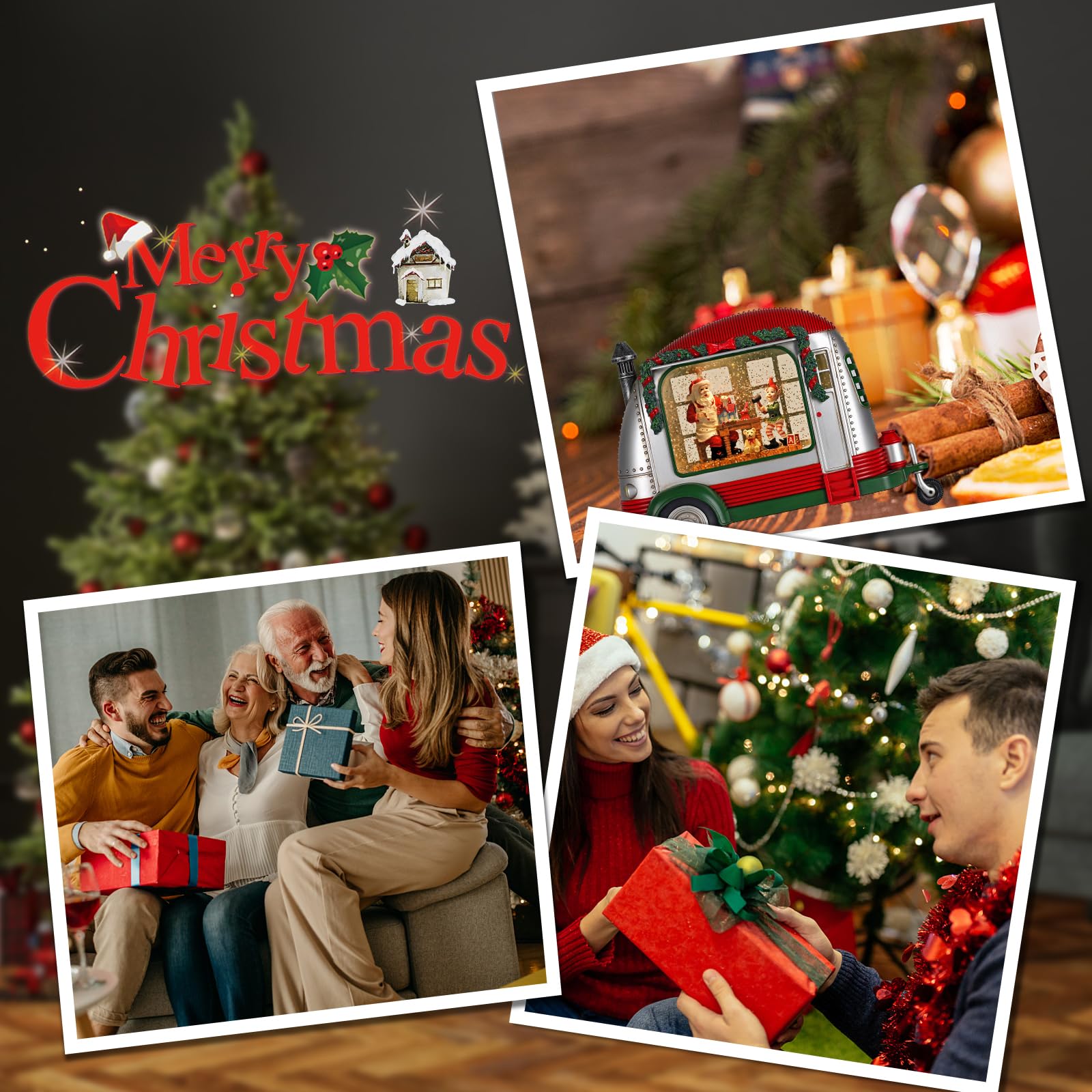 ARMXY emballage cadeau prêt à offrir idéal pour les fêtes