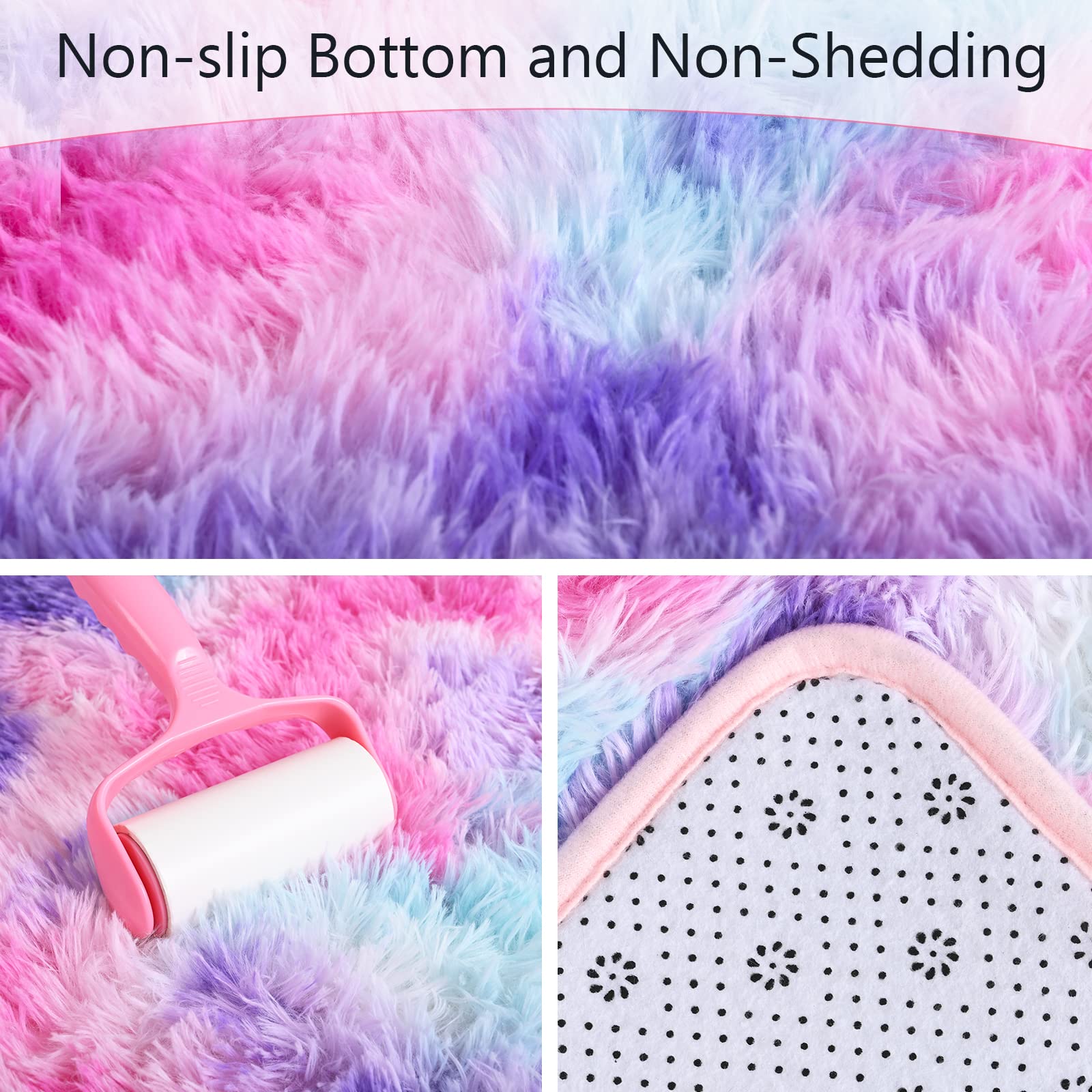 AROGAN gros plan texture pelucheuse, sensation douce pour jouer