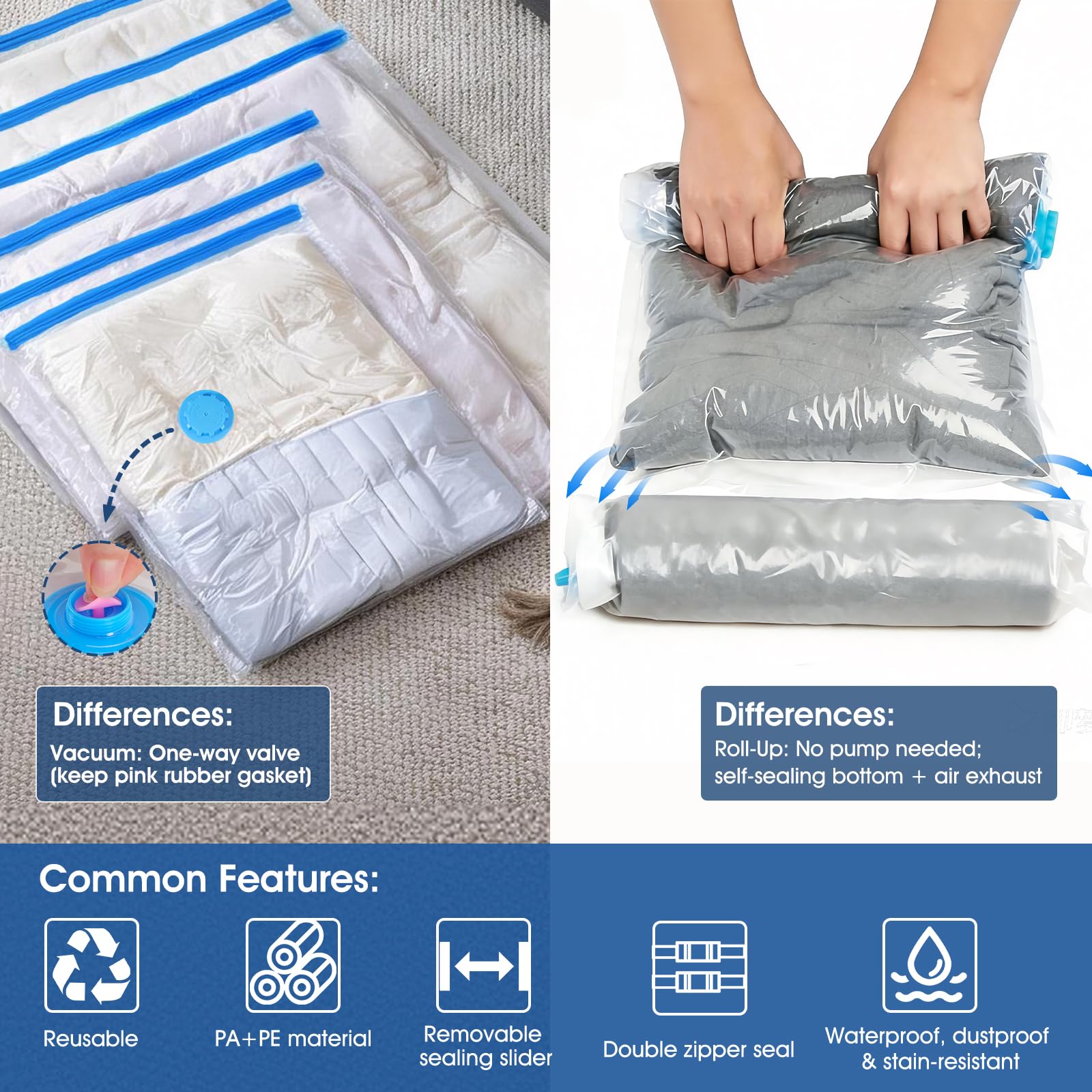 AROIC texture du plastique épais résistant aux perforations et déchirures