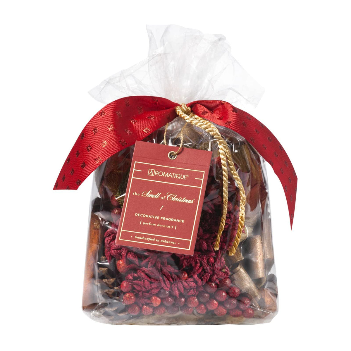 Aromatique emballage recto montrant sachet 14 oz et design festif