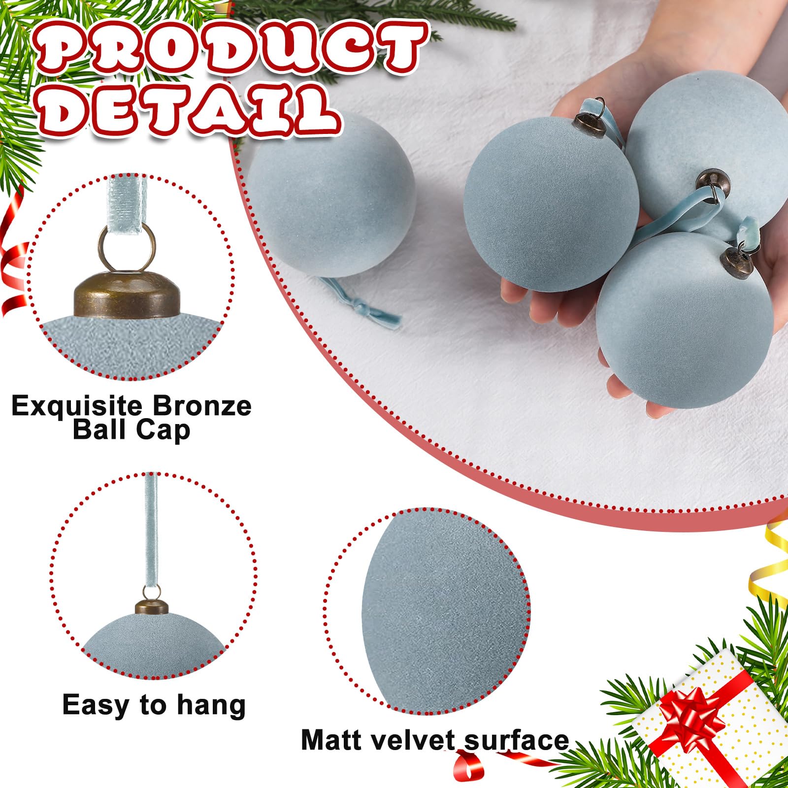 Arrowbash boule accrochée au sapin apportant profondeur et élégance