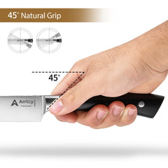Arrtcy couteau et fourchette en usage coupant dinde proprement