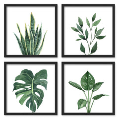 ArtbyHannah cadre devant botanique vert sauge apportant sérénité