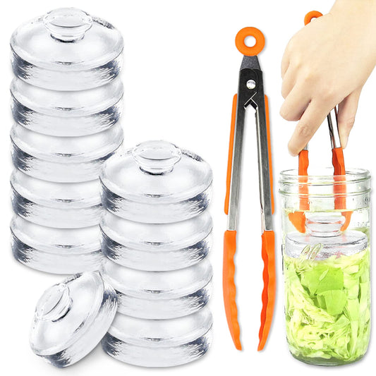 Artcome poids en verre vu de face pour immersion stable
