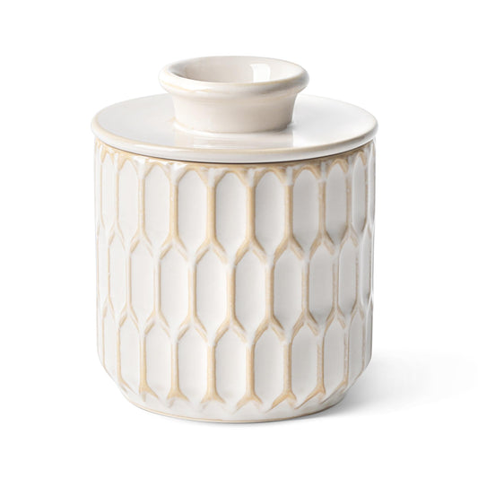 ArteBake beurrier face beige, design élégant pour service quotidien