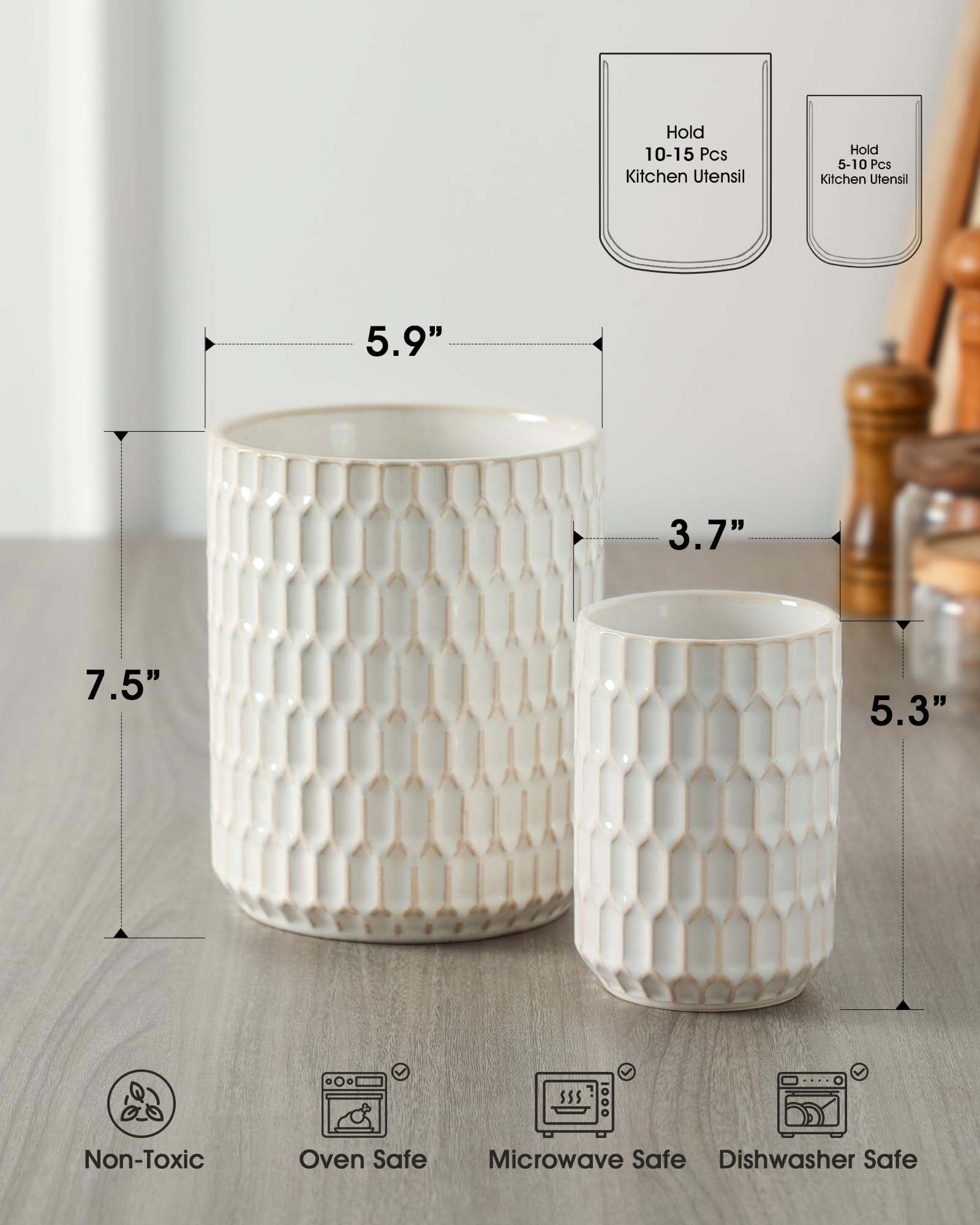 ArteBake gros plan motif honeycomb apportant charme rustique