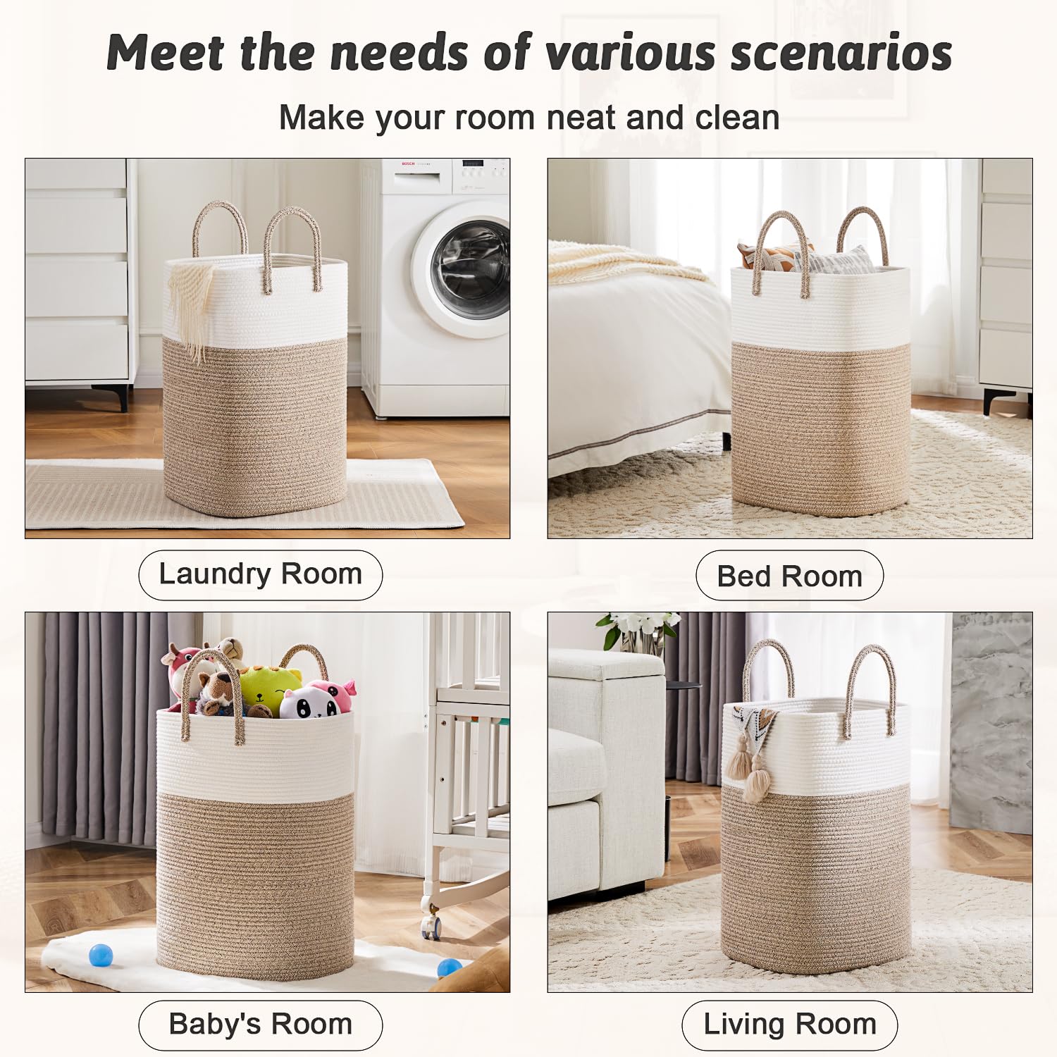 Artfeel panier plié à plat pour rangement compact et gain de place
