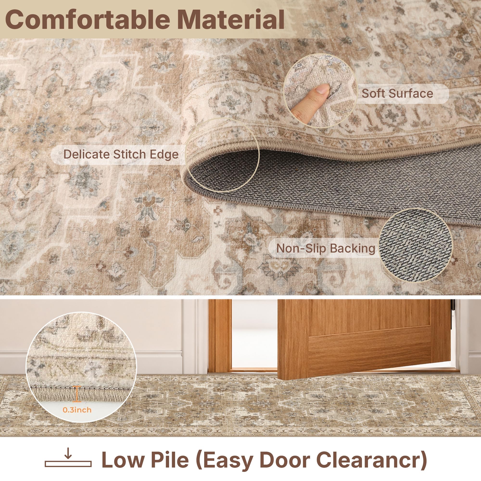 Articosy tapis posé en cuisine améliorant l'ambiance et fonctionnalité