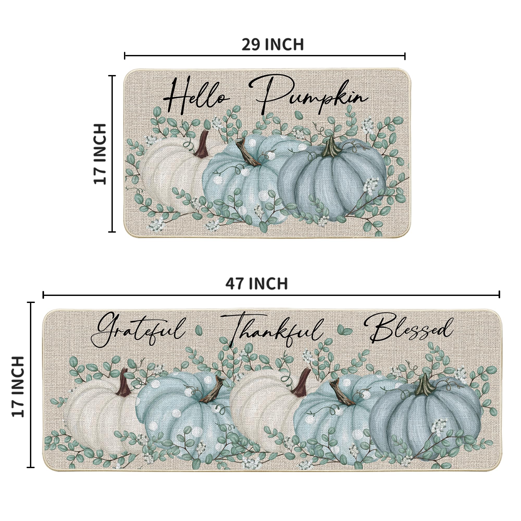Artoid Mode détail du motif Hello Pumpkin pour une déco saisonnière