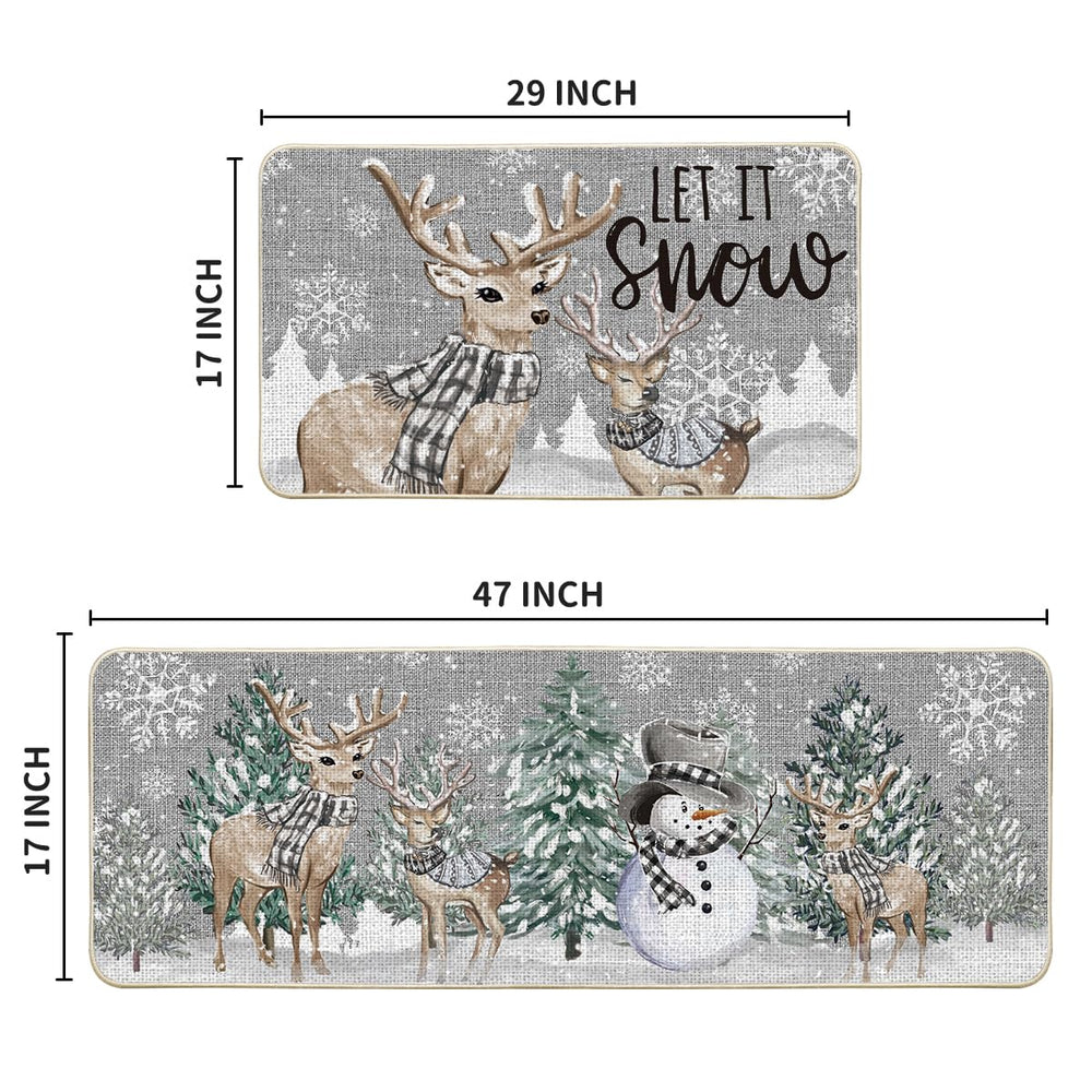 Artoid Mode tapis intégré à une cuisine décorée, aspect festif et pratique