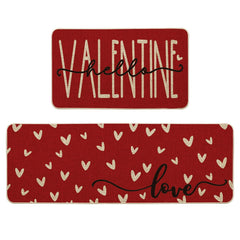 Artoid Mode tapis devant évier coeur rouge apportant confort et style