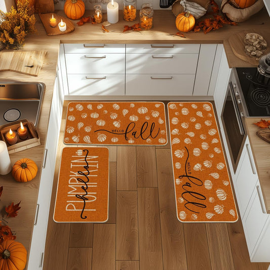 Artoid Mode tapis face avant orange apportant chaleur décorative