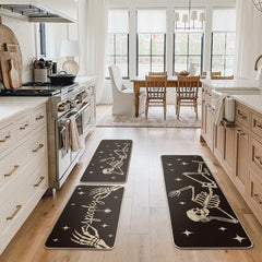 Tapis Artoid Mode placés en cuisine apportant confort et style festif