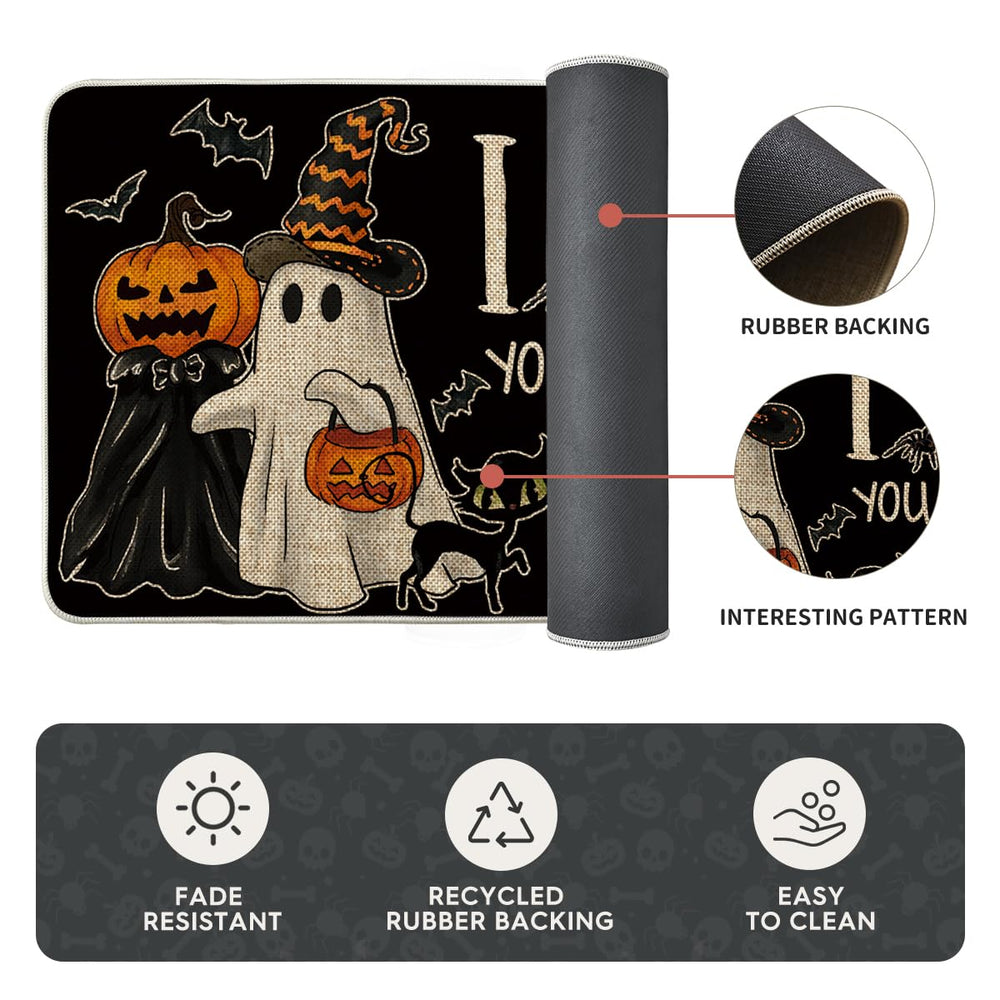 Artoid Mode ensemble de tapis en situation cuisine, ambiance Halloween
