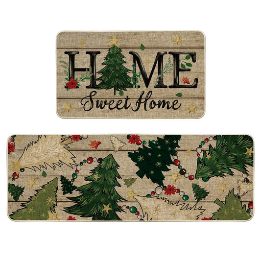 Artoid Mode tapis face avant Noël montrant motif sapin et accueil festif