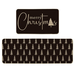 Artoid Mode vue frontale du tapis Merry Christmas apportant une décoration festive
