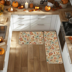 Artoid Mode gros plan motif feuilles eucalyptus, design décoratif durable