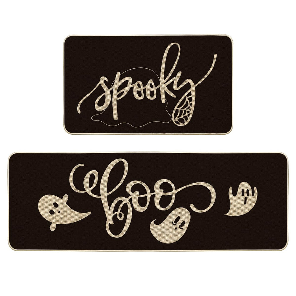 Artoid Mode tapis face avant motif fantômes et toile, apporte ambiance Halloween