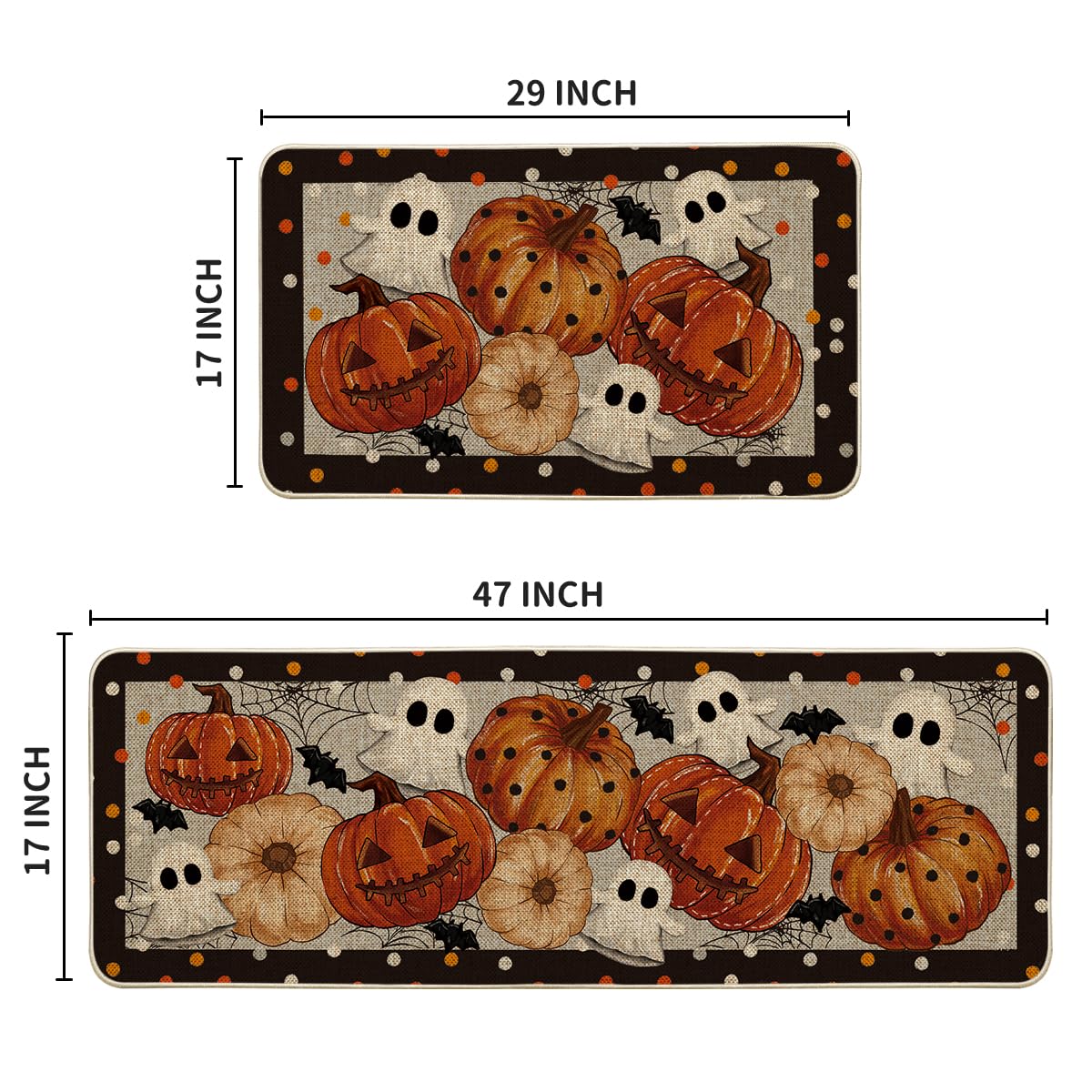 Artoid Mode ambiance Halloween, tapis décoratif créant atmosphère saisonnière