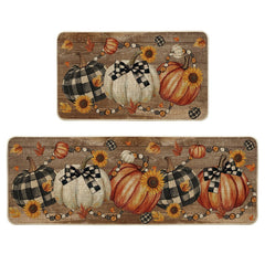 Artoid Mode tapis motif citrouille visible, décoration chaleureuse