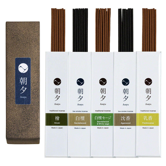 Asayu Japan emballage avant montrant design et taille, souci d'authenticité