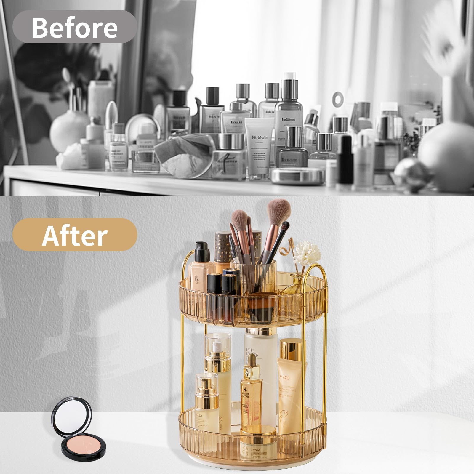 Asayuee détail montants en acier doré, robustesse et esthétique