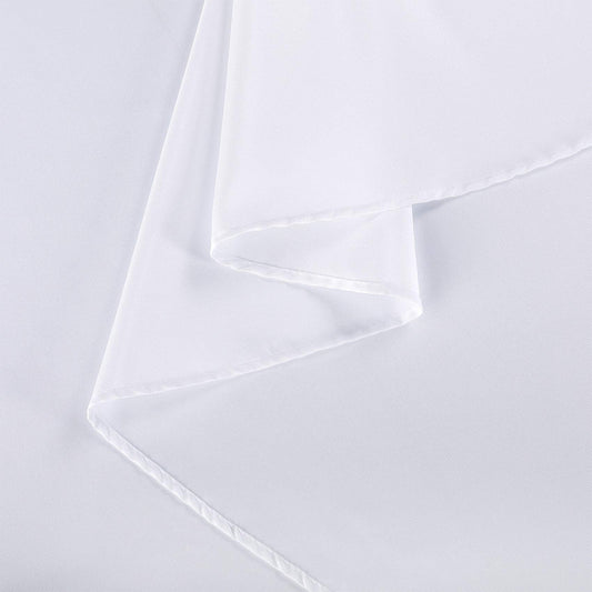 Ascoza gros plan tissu polyester révélant la texture durable et lisse