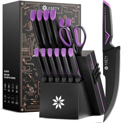 ASETY coffret face avant présentant l’ensemble et l’esthétique noir violet